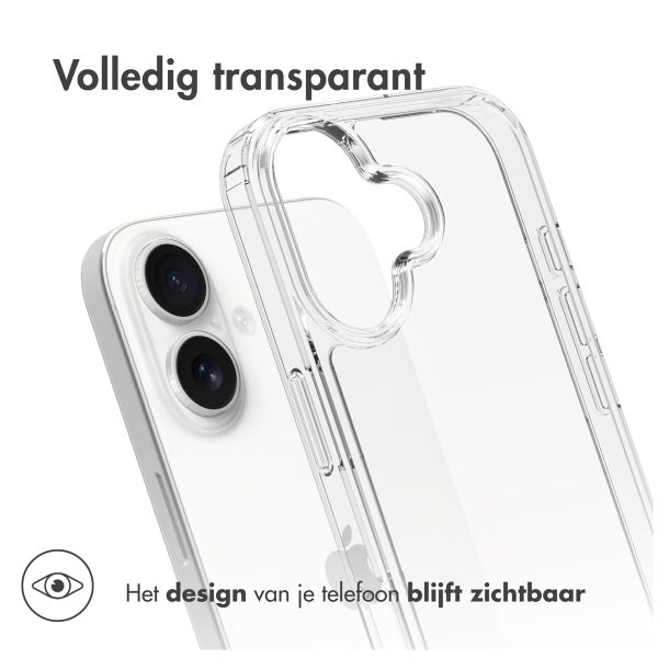 Accezz Xtreme Impact Backcover Apple iPhone 17 - Transparant