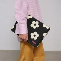 Wouf Daily laptop hoes 13-14 inch - Laptopsleeve - Night Daisy
