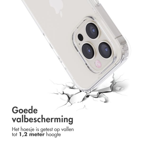 imoshion Stand Backcover Apple iPhone 15 Pro - Transparant