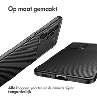 imoshion Carbon Softcase Backcover Samsung Galaxy A53 - Zwart