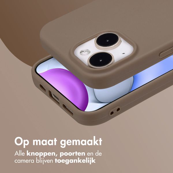 imoshion Color Backcover Apple iPhone 15 - Bruin