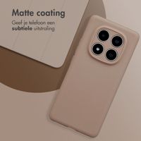 imoshion Color Backcover Xiaomi Redmi Note 14 Pro (5G) - Bruin
