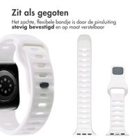 imoshion Active Sport siliconenbandje Apple Watch Series 1 t/m 10 / SE / Ultra (2) (44/45/46/49 mm) - Wit