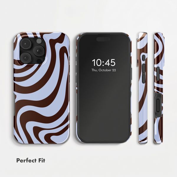 Selencia Vivid Case with MagSafe Apple iPhone 16 Pro Max - Dream Swirl Chocolate