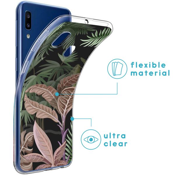 imoshion Design hoesje Samsung Galaxy A20e - Dark Jungle