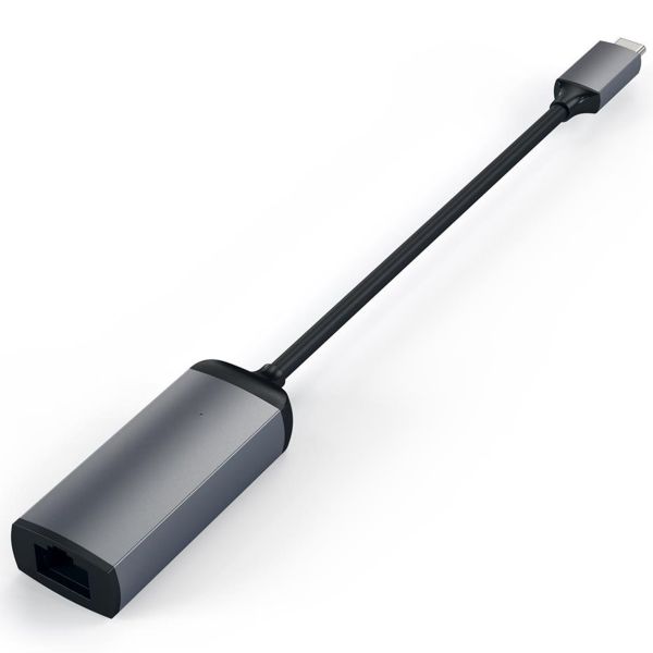 Satechi USB-C naar Gigabit Ethernet Adapter - Space Grey