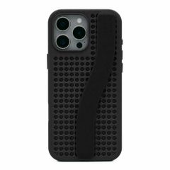 Callbuddy Hoesje met Strap Apple iPhone 16 Pro Max - Epic Black