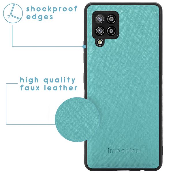 imoshion Luxe Portemonnee Samsung Galaxy A42 - Turquoise