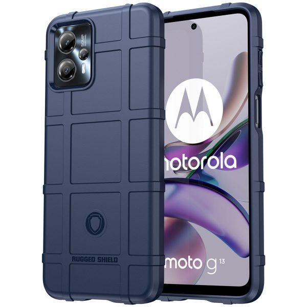imoshion Rugged Shield Backcover Motorola Moto G13 / G23 - Donkerblauw