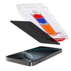 Accezz Privacy Tempered Glass Screen Protector + Applicator Apple iPhone 16 Pro