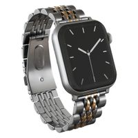 Burga Steel strap Apple Watch | 38/40/41/42 mm - Platinum Gold