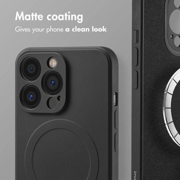 imoshion Colour Back Cover with MagSafe Apple iPhone 13 Pro - Black