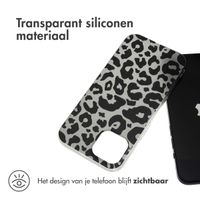 imoshion Design hoesje Apple iPhone 15 - Leopard Transparent