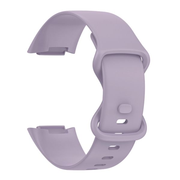 imoshion Siliconen bandje Fitbit Charge 5 / Charge 6 - Maat L - Lavendel