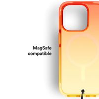 BodyGuardz Ace Pro MagSafe Backcover Apple iPhone 15 Pro - Peach Sorbet Ombre