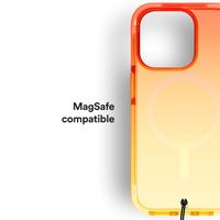 BodyGuardz Ace Pro MagSafe Backcover iPhone 15 Pro - Peach Sorbet Ombre