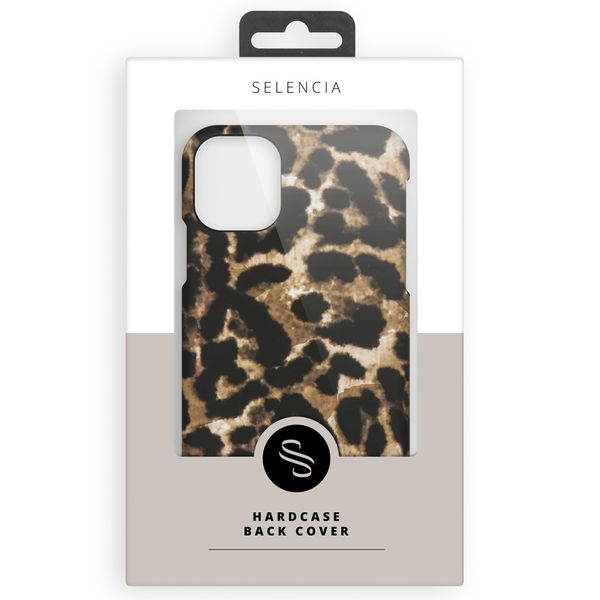 Selencia Maya Fashion Backcover iPhone 12 Mini - Brown Panther