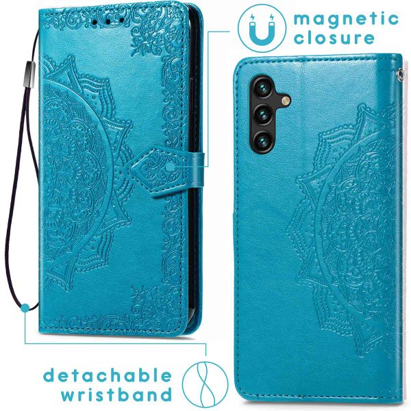 imoshion Mandala Bookcase Samsung Galaxy A13 (5G) / A04s - Turquoise