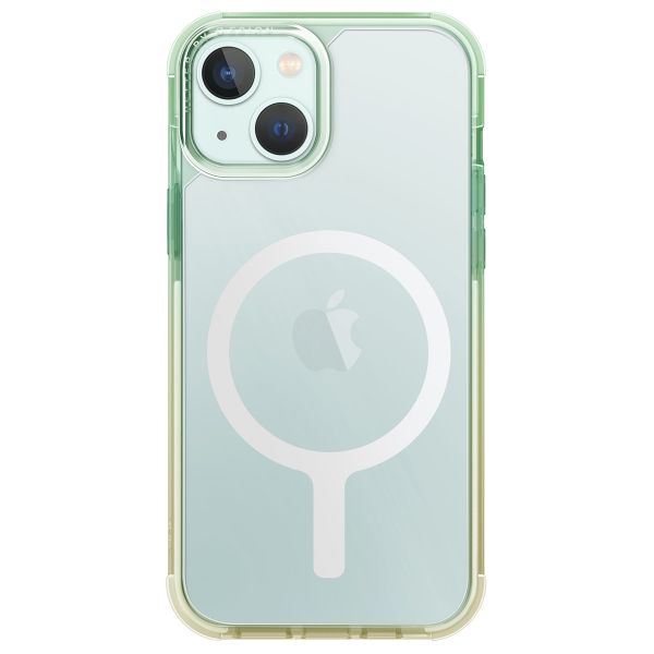 Uniq Combat Duo MagSafe Backcover iPhone 15 - Mint (Sea Green/ Soft Yellow)