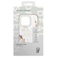 iDeal of Sweden Fashion Backcover iPhone 16 Pro Max - Carrara Gold