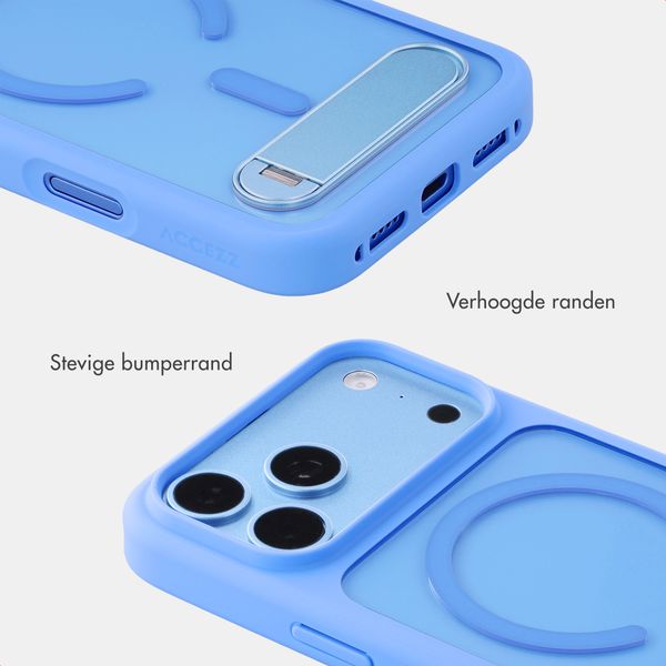 Accezz Hold Backcover met MagSafe Apple iPhone 18 Pro Max / 17 Pro Max - Light Blue