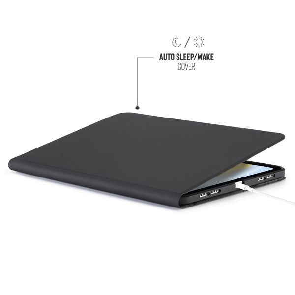 Pipetto Origami No5 Rotating Folio Case Apple iPad Air 13 inch (2025) M3 / (2024) M2 - Zwart