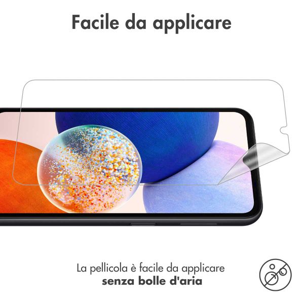 imoshion Screenprotector Folie 3 pack Samsung Galaxy A14 (5G/4G)