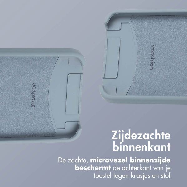 imoshion Color Backcover met afneembaar koord MagSafe Apple iPhone 16e - Ash Blue