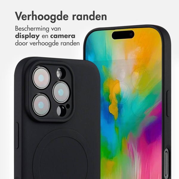imoshion Color Backcover met MagSafe Apple iPhone 16 Pro Max - Zwart