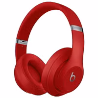 Beats Studio3 Draadloze Over-ear Koptelefoon - Active Noise Cancelling (ANC) - Red Core