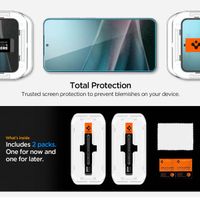 Spigen GLAStR Privacy EZ Fit Screenprotector + Applicator Samsung Galaxy S24 Plus / S25 Plus