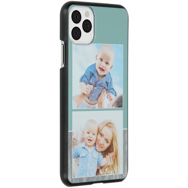 Ontwerp je eigen iPhone 11 Pro Max hardcase hoesje - Zwart