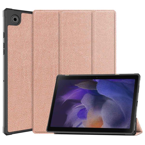 imoshion Trifold Bookcase Samsung Galaxy Tab A8 - Rosé Goud