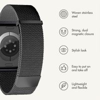 imoshion Milanese Magnetic Band Apple Watch | 38/40/41/42 mm - Black