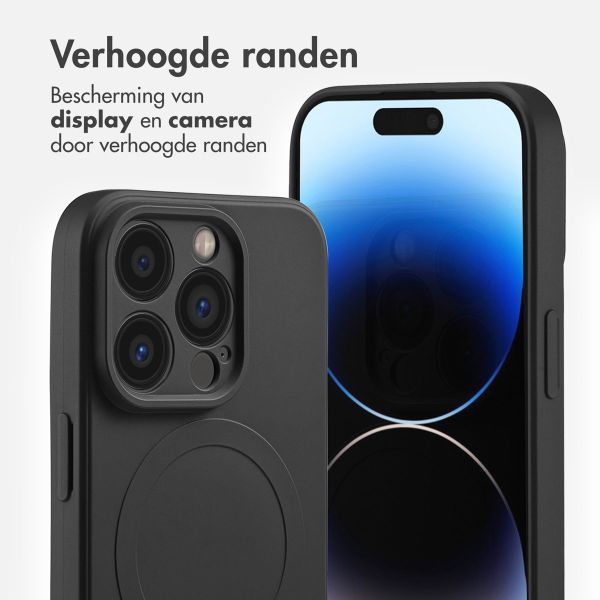 imoshion Color Backcover met MagSafe Apple iPhone 14 Pro - Zwart
