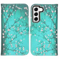 imoshion Design Softcase Bookcase Samsung Galaxy S22 - Blossom