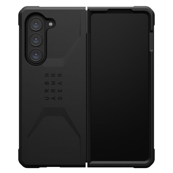 UAG Civilian Backcover Samsung Galaxy Z Fold 5 - Zwart