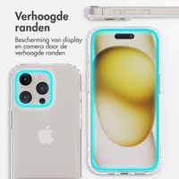 imoshion Stand Backcover Apple iPhone 15 Pro - Transparant