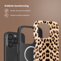 Selencia Vivid Tough Backcover met MagSafe iPhone 15 Pro - Wild Leo