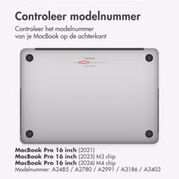 Accezz Magnetische Screenprotector Apple MacBook Pro 16 inch (2021) / Pro 16 inch (2023) M3 chip