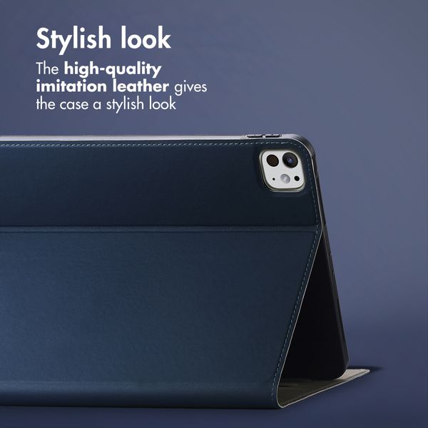 Accezz Classic Tablet Case Apple iPad Pro 13 (2025) M5 / (2024) M4 - Dark Blue