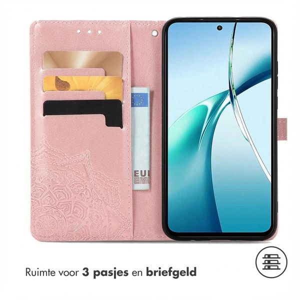 imoshion Mandala Bookcase OnePlus Nord CE 4 Lite 5G - Rosé Goud