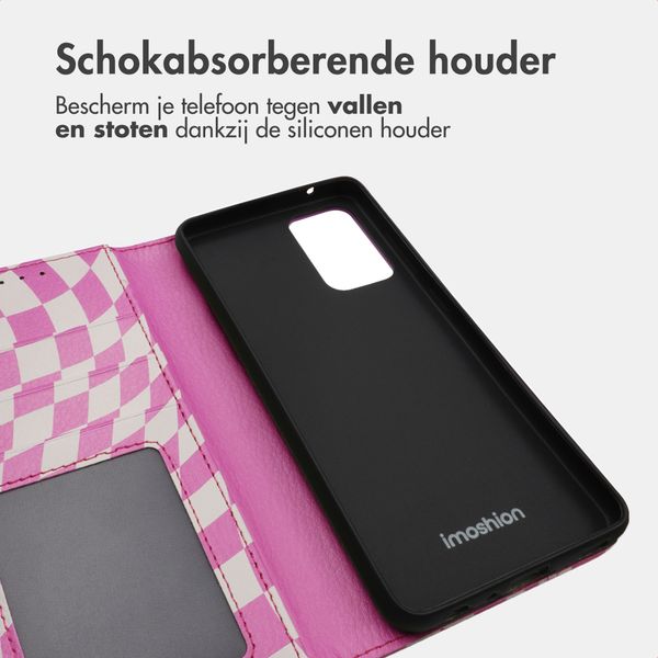 imoshion Design Bookcase Samsung Galaxy A52(s) (5G/4G) - Retro Pink