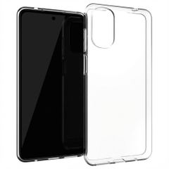 Accezz Clear Backcover Motorola Moto G22 - Transparant