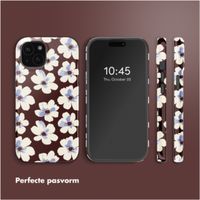 Selencia Vivid Backcover met MagSafe Apple iPhone 15 - Choco Flower Pop