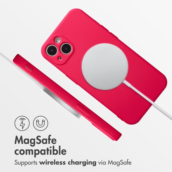 imoshion Colour Back Cover with MagSafe Apple iPhone 14 - Neon Pink