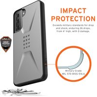 UAG Civilian Backcover Samsung Galaxy S21 Plus - Zilver