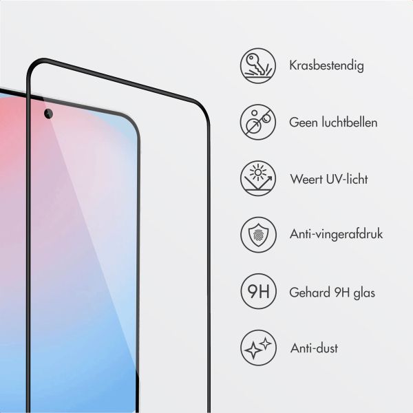 Accezz Gehard Glas Screenprotector + Applicator Samsung Galaxy S24 FE