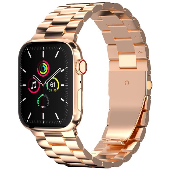 imoshion Stalen bandje Apple Watch Series 1 t/m 9 / SE (38/40/41 mm) | Series 10 (42 mm) - Rosé Goud