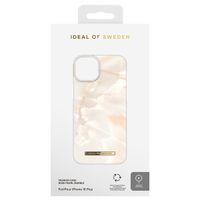 iDeal of Sweden Fashion Backcover MagSafe Apple iPhone 15 Plus - Rose Pearl Marble